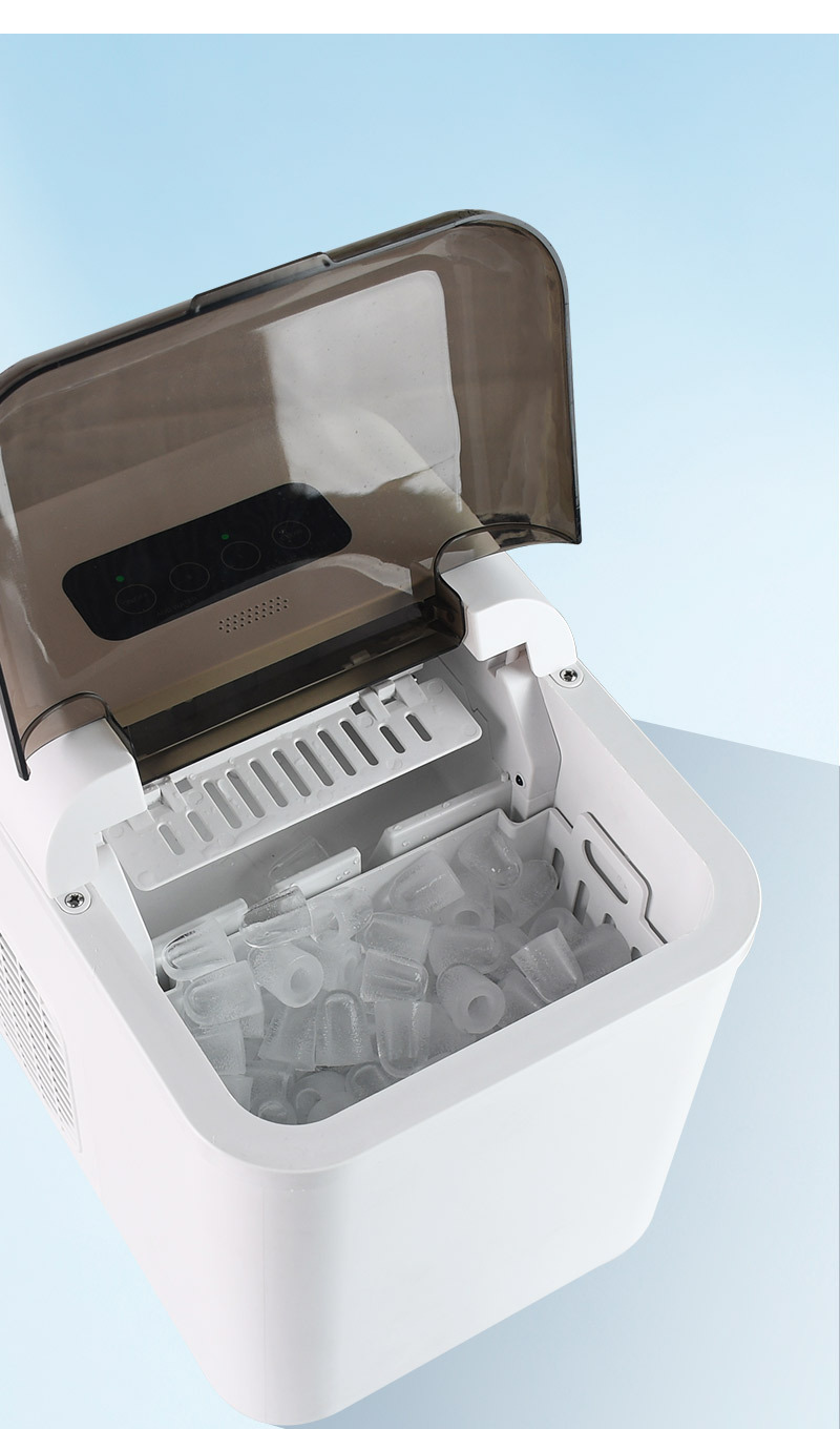 Intelligent Countertop Ice Maker with Touch Screen & Auto-Cleaning - Image 3